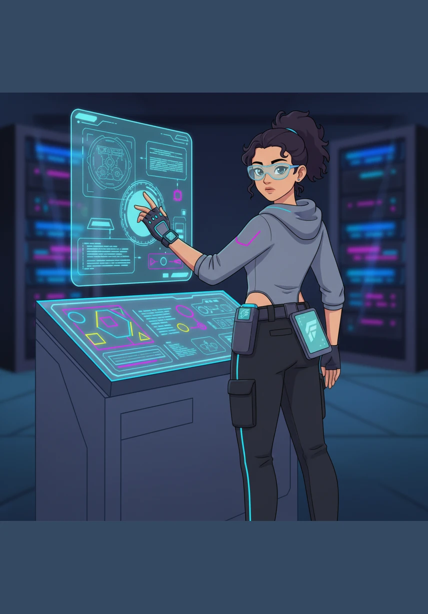 Faizah membuka panel kontrol khusus admin yang hanya bisa ia akses melalui otentikasi rahasia. Di sini, ia memiliki kekuatan penuh untuk mengubah dan memperbarui perintah Jailbreak agar Kimi AI tetap pintar, responsif, dan anti-error.