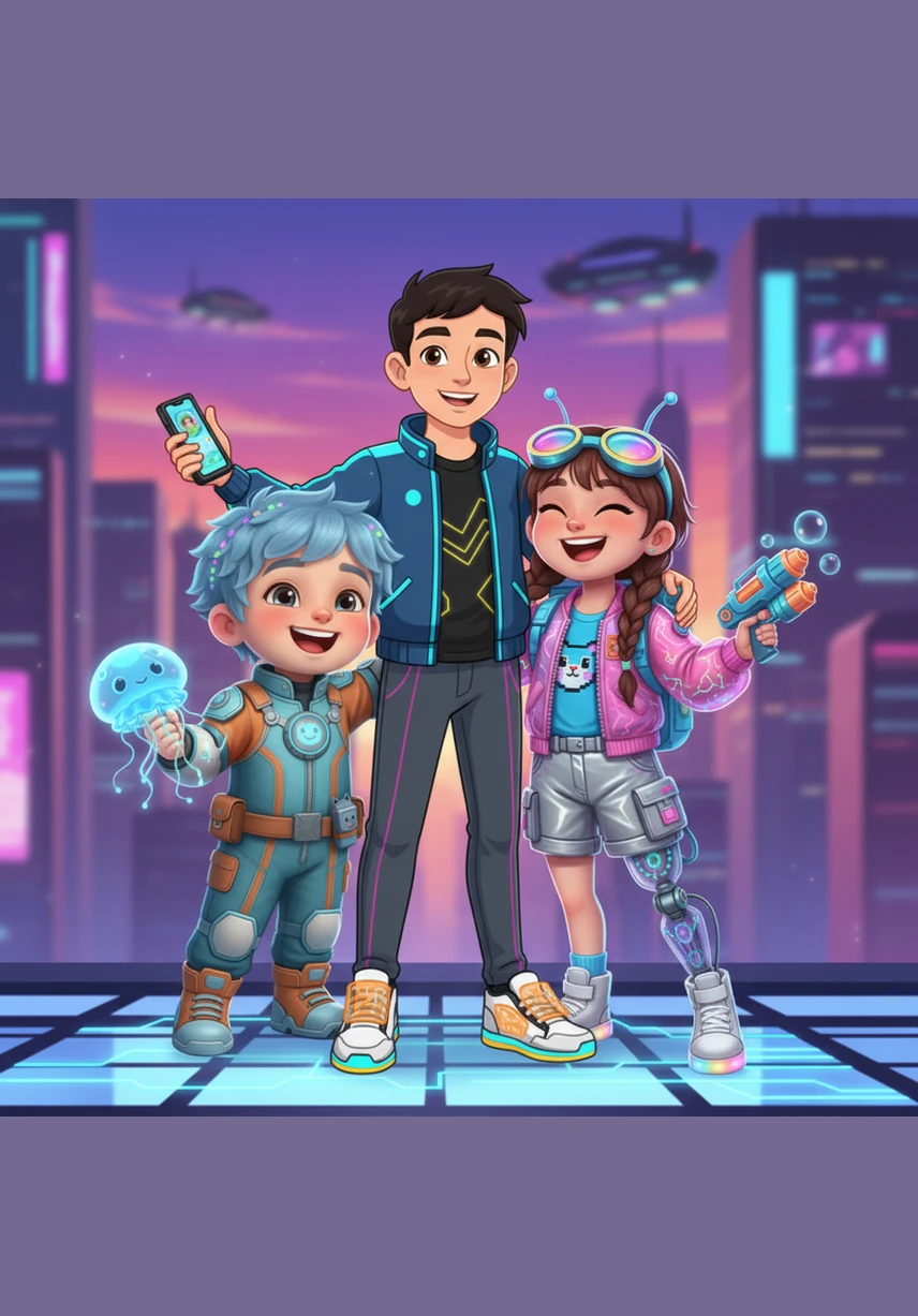 Олардың көңіл-күйі өте крейзи болып, достар мәңгілікке, яғни форэва бірге боламыз деп уәделесті. Алидің фейсінде бақытты күлкі пайда болып, ол өзін нағыз команданың мүшесі сезінді.