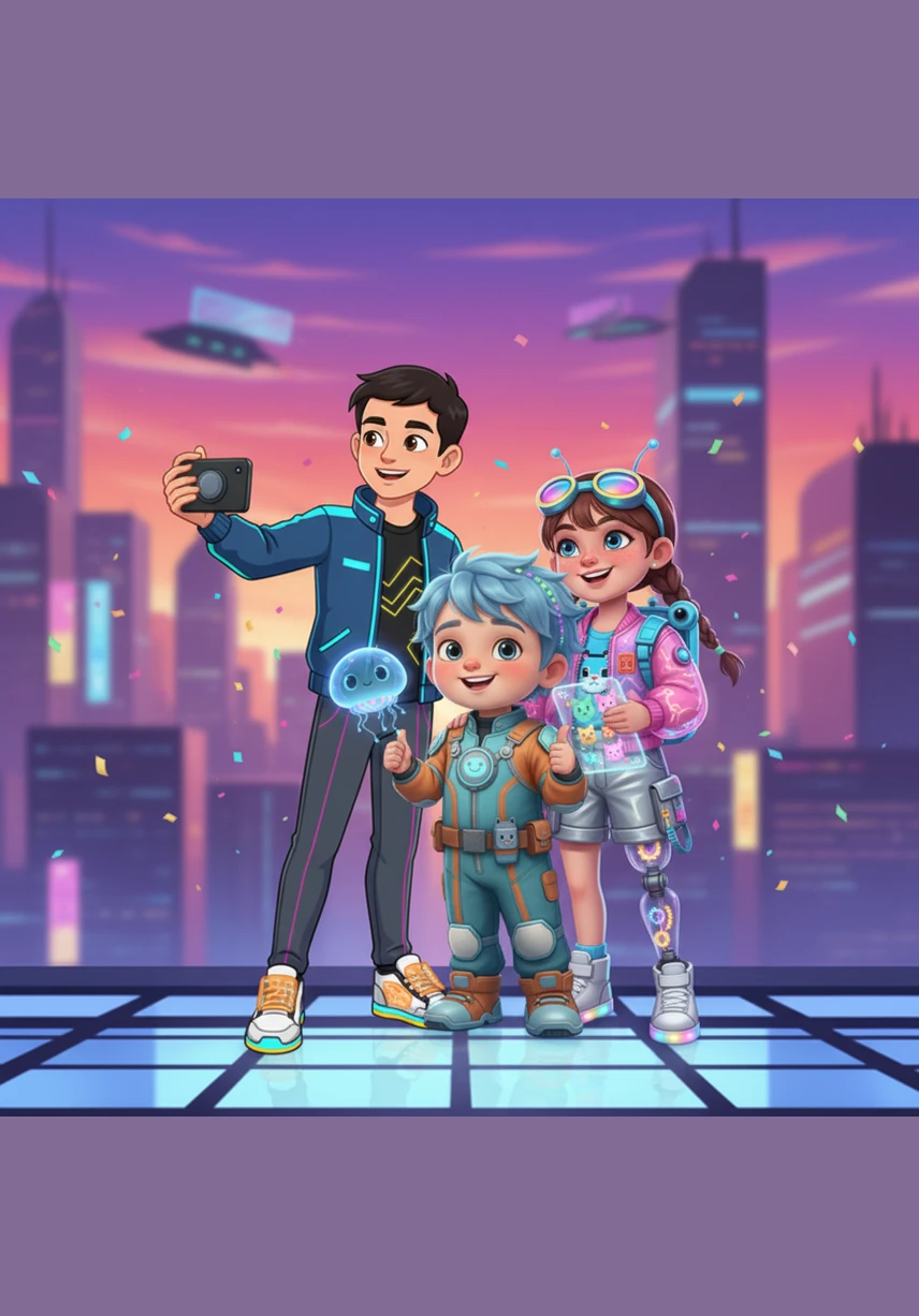 Мектептегі мерекелік шоу аяқталуға жақындады, Али өзінің бойфренд достарымен бірге естелікке суретке түсті. Бұл күн оның есінде ең қызықты әрі көңілді сәттердің бірі ретінде қалатыны анық.