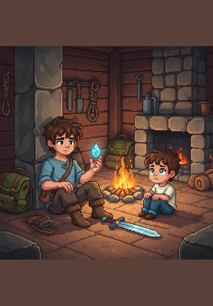 One evening, Leo watches his neighbors struggle to cook and study by the dim light of flickering candles. He realizes that a steady source of light would change everything for his friends and family.