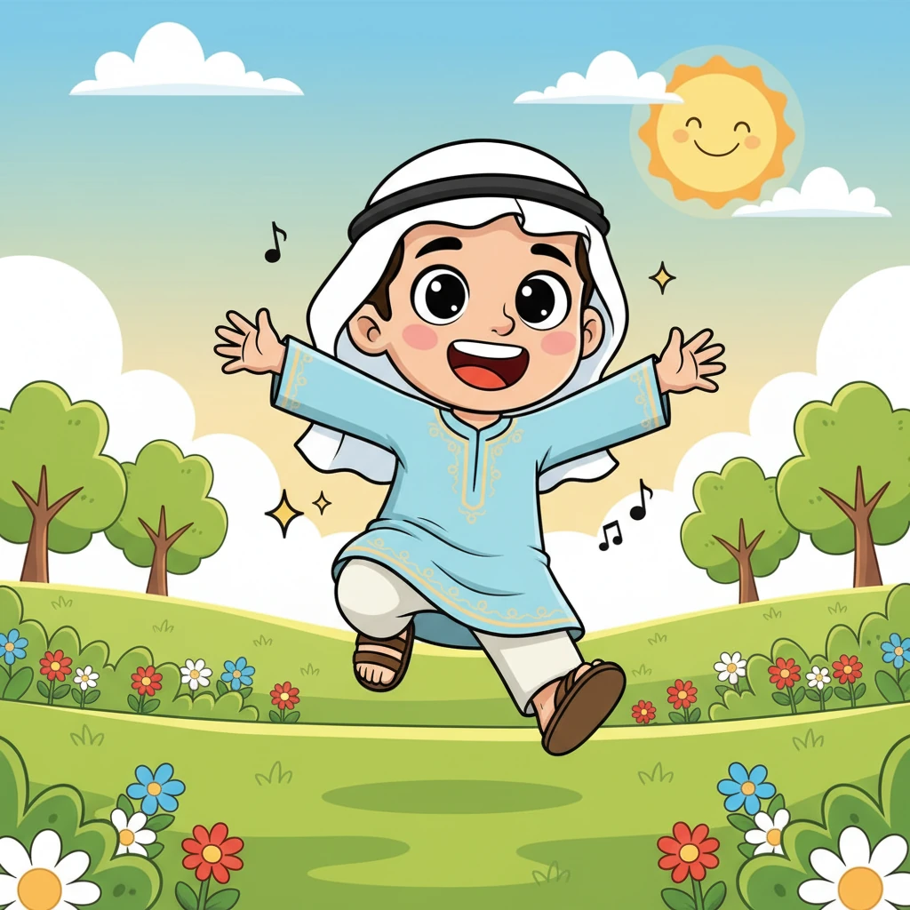 كان فارس صبيًا مبتهجًا بقلب كبير وابتسامة مشرقة، مستعدًا دائمًا للمساعدة. أحب اللعب في الهواء الطلق، وكان ضحكه يتردد في المروج المشمسة. غالبًا ما كان يحلم بمغامرات كبرى، لكن أكبر تحدياته كان أقرب إلى المنزل.