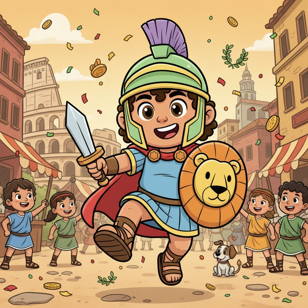 Leo, el Pequeño Gladiador - adventure