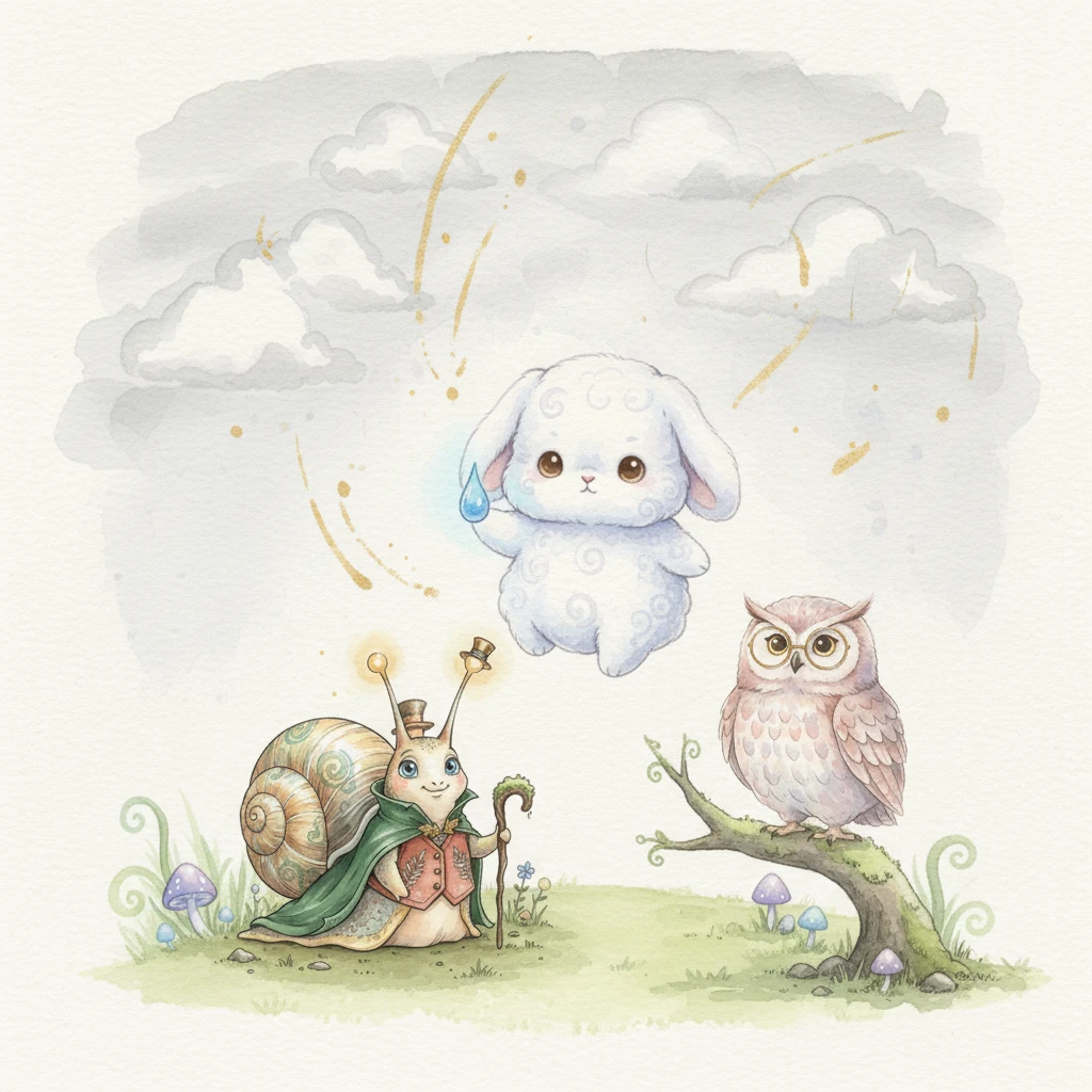 Mały Pufek i Zagubiony Kolor Nieba - 童话故事