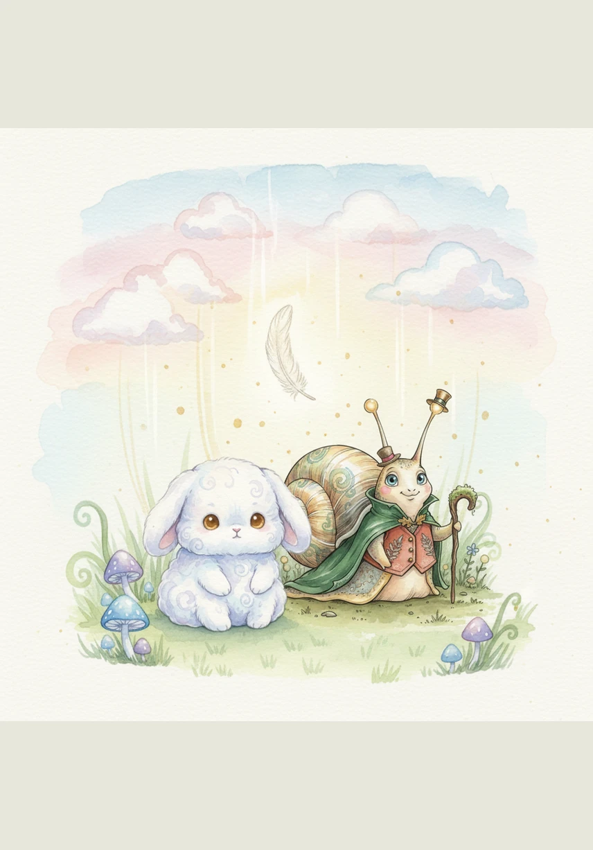 Pewnego ranka Pufek zauważył, że niebo straciło swój błękit i stało się białe jak czysta kartka papieru. Zaniepokojony, spakował do swojego czerwonego plecaka kredki oraz sok jabłkowy i wyruszył na poszukiwania zagubionego koloru.