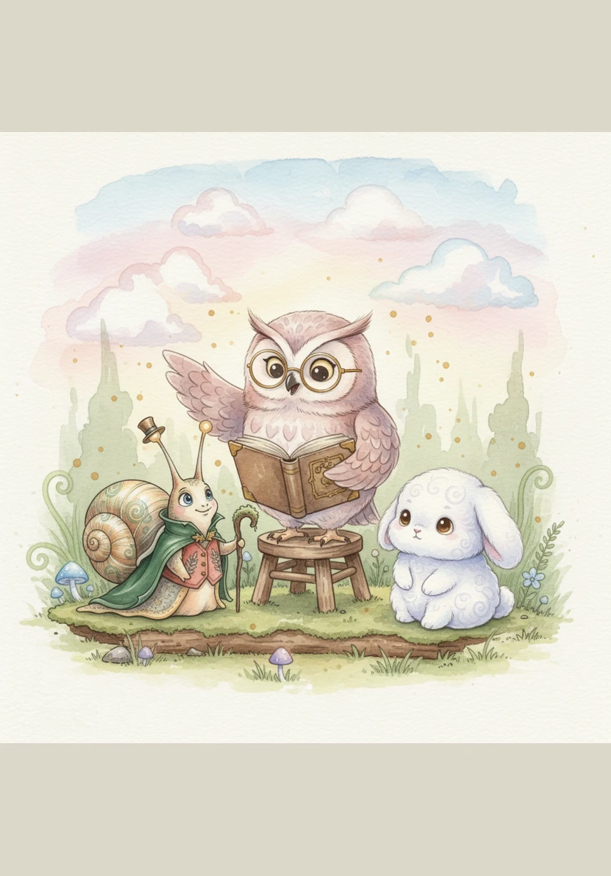 Pani Sowa wytłumaczyła Pufkowi, że niebo wcale nie zginęło, lecz po prostu zasnęło pod bardzo grubą kołdrą z białych chmur. Aby błękit powrócił na świat, Pufek musiał znaleźć sposób, by rozśmieszyć i obudzić śpiące niebo.