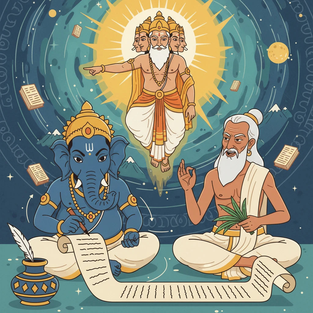 The Broken Tusk: Ganesha’s Great Sacrifice