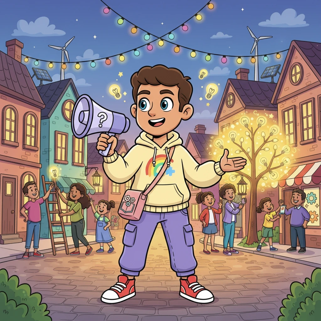 Pip Sparkle and the Town's Bright Idea - 교육