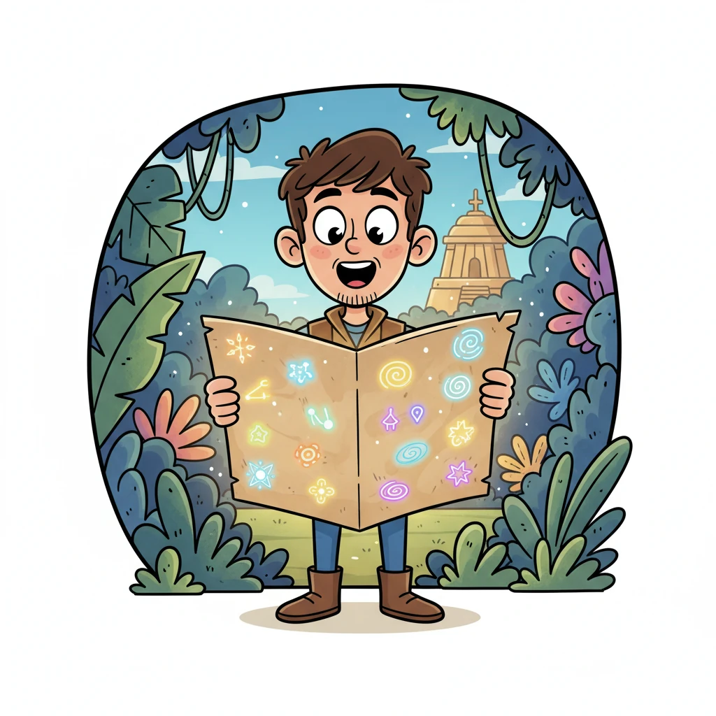 With a gasp of excitement, Stardust unrolled an ancient, glowing star chart. Covered in intricate symbols that seemed to shift and dance, it hinted at reality-bending possibilities, a universe of secrets waiting to be unlocked.