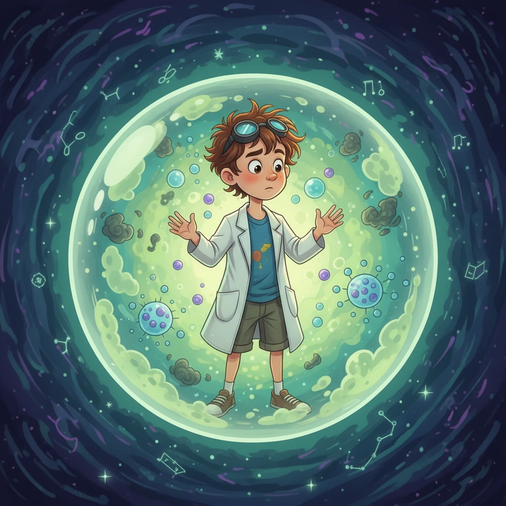 איתמר דמיין את עצמו בתוך כדור גדול של גז כלור ירוק. הספר הסביר שהוא משמש לחיטוי, אבל גם רעיל. הוא הרגיש סקרנות וחשש בו זמנית, מרותק לעולם המסתורי הזה.