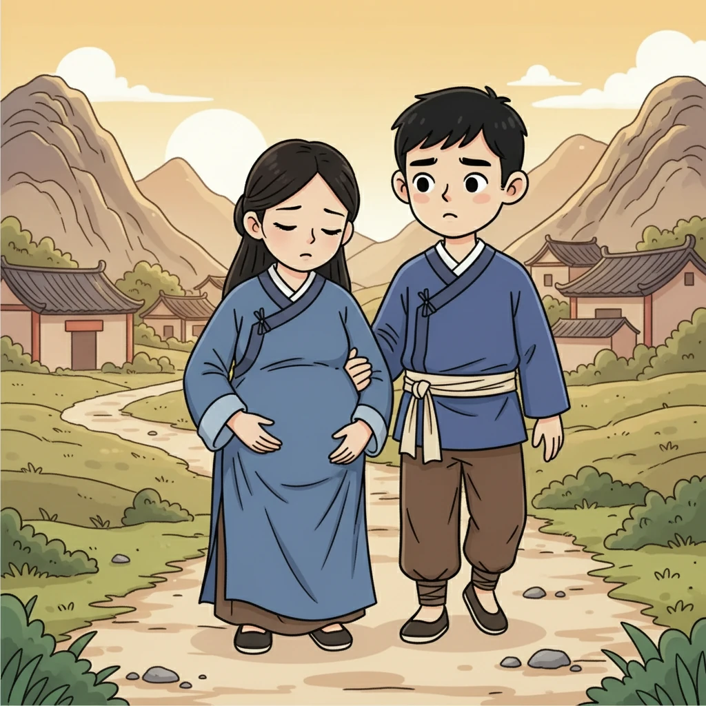罗马皇帝下令人口普查，约瑟和马利亚必须离开家乡，前往伯利恒登记。漫长的旅途中，马利亚的身体越来越沉重，但约瑟始终陪伴在她的身边，给予她支持和鼓励。