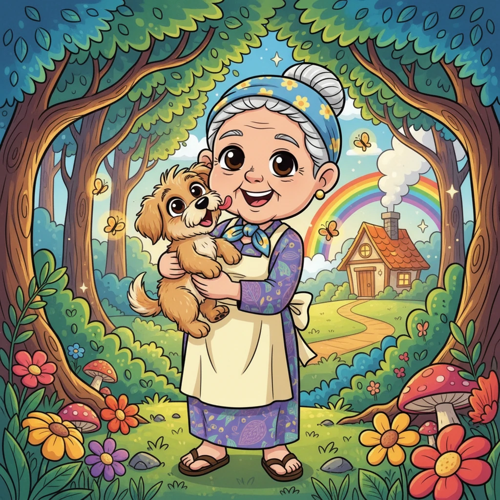 Kasih Nenek dan Si Gukguk - family