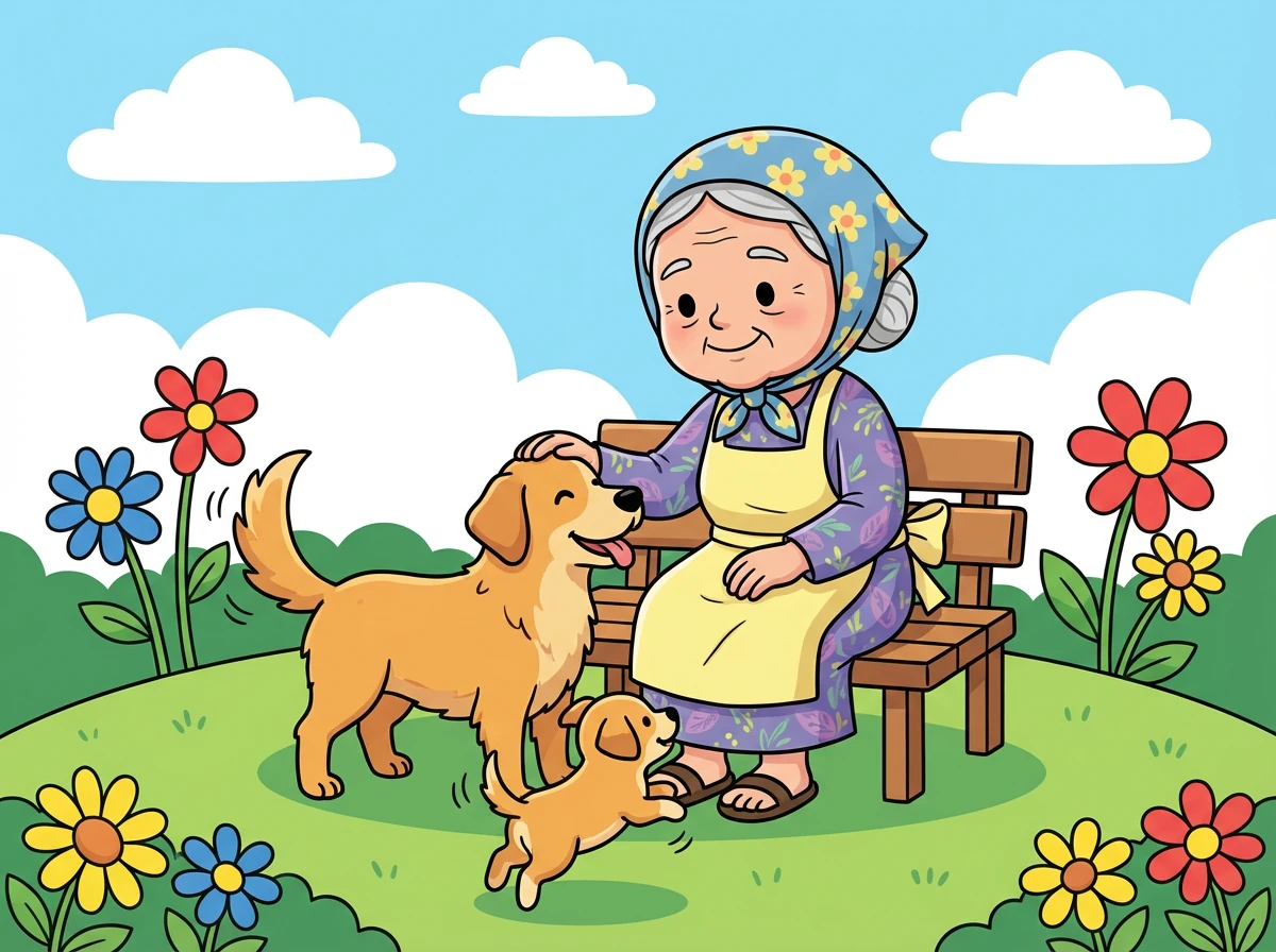 Nenek Ratih, Gukguk, dan anaknya kini menjadi keluarga yang bahagia. Mereka selalu bersama, saling menyayangi, dan mengisi hari-hari dengan cinta dan tawa.