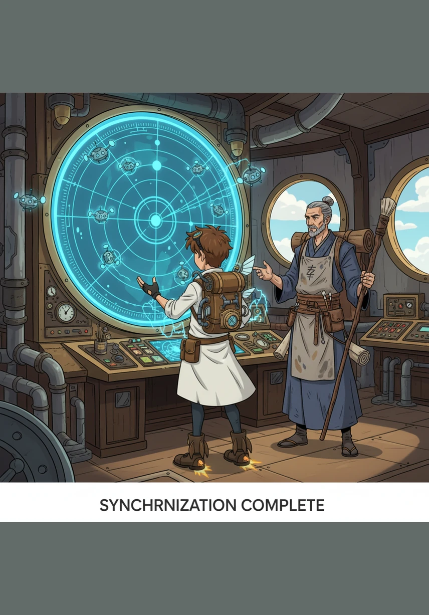 Data synchronizes across a massive radar screen, revealing the secret of Rino’s rare Dual Soul. Beneath her rational armor beats the passionate heart of a kinesthetic expressionist. She is a being built of structure, yet she truly breathes through the release of bold and raw energy.