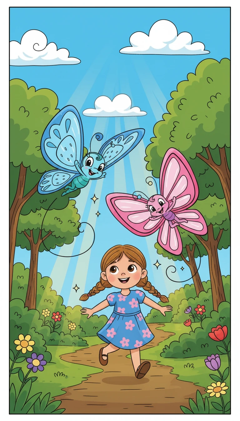 Çiçek ve Yaprak, Alisa'ya ormanı gezdirme teklifinde bulundu. Alisa bu teklifi sevinçle kabul etti ve birlikte yola koyuldular.