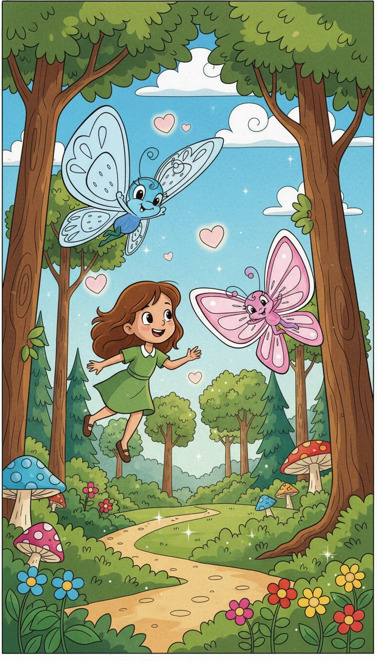 Çiçek ve Yaprak, Alisa ile geçirdikleri bu güzel günün anısını kalplerine kazıdılar. Artık her zaman ormanda yeni maceralara atılmak için sabırsızlanıyorlardı.