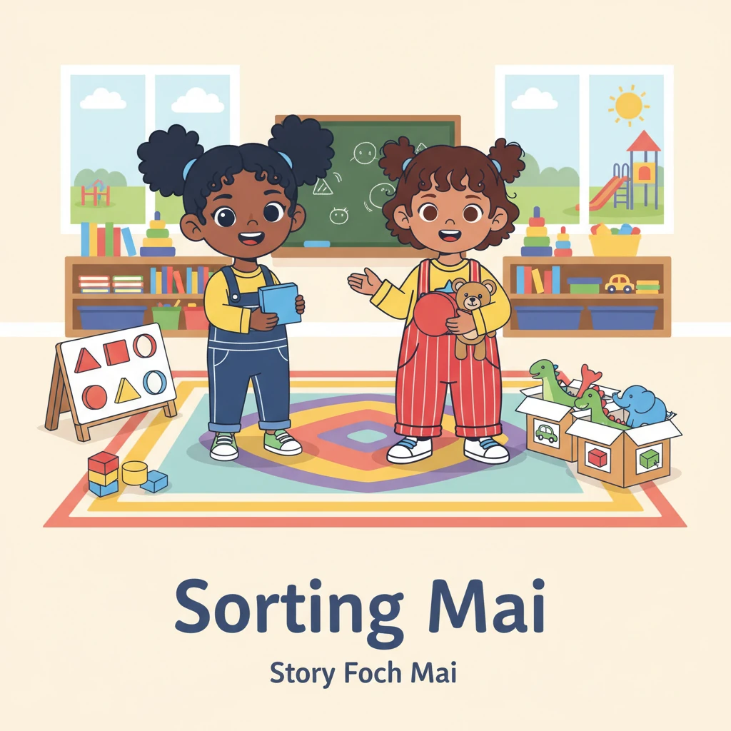 An and Mai's Classroom Sorting Adventure - Educational