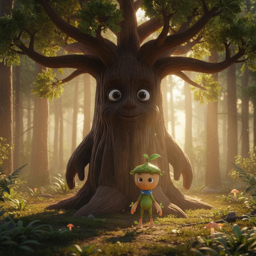 The Patient Little Sprout - 自然科普