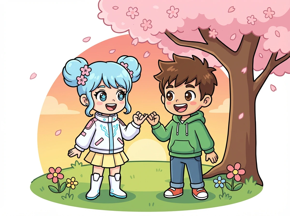 ケンタとユメはこれからもずっと一緒に過ごすことを約束しました。ユメはケンタにとって、最高の友達であり、最高の先生でした。