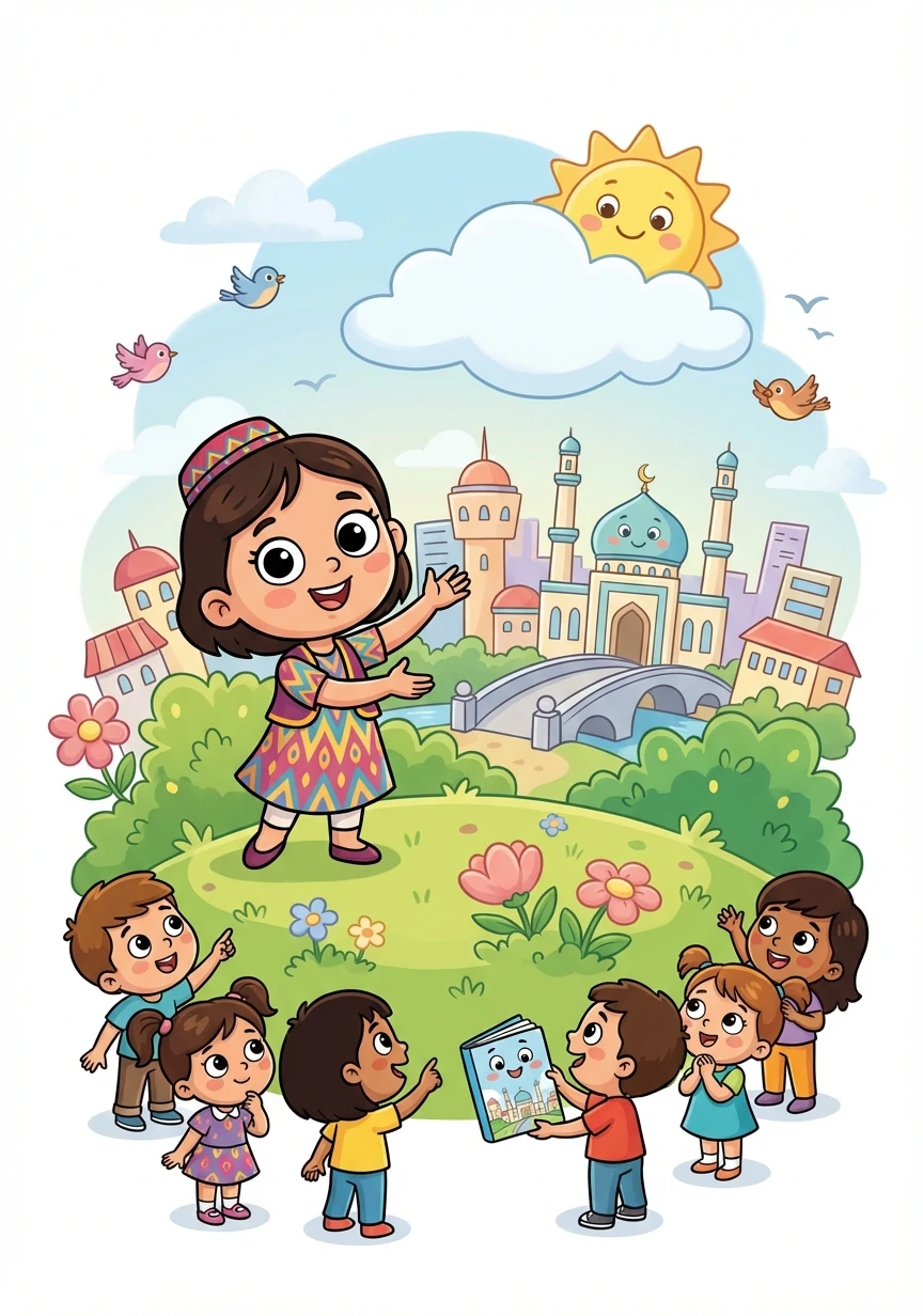 Алтынай поняла, что самое большое приключение – это узнавать и любить свой родной город. С тех пор она всегда с гордостью рассказывала всем о красоте Актобе.