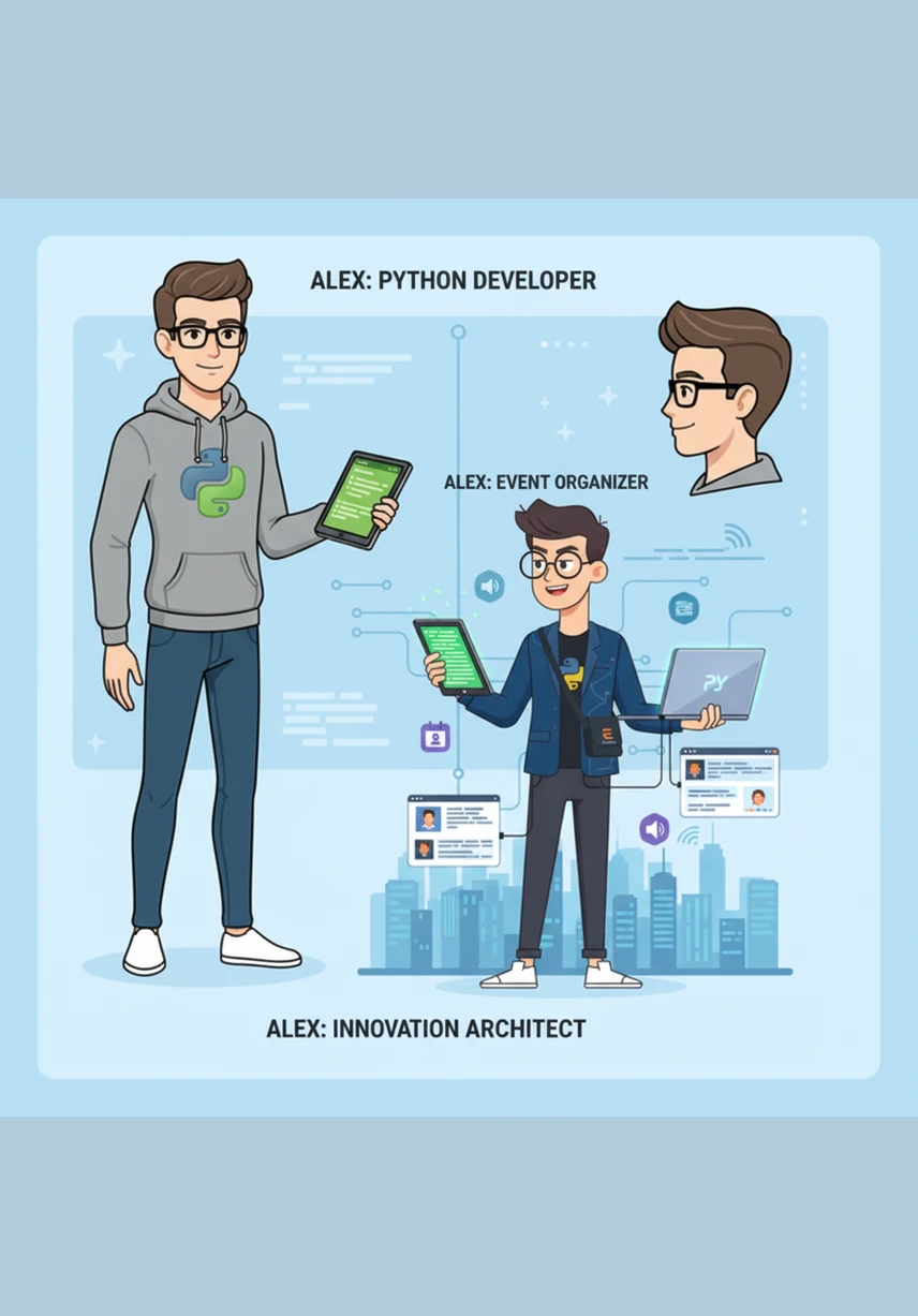 The heart of the platform, an Interactive Calendar powered by FullCalendar.js, appears on the main page. When Alex clicks on a date, a sleek modal window slides into view, displaying beautiful media and precise location details. The transition is smooth, making the exploration of events feel like a premium digital experience.