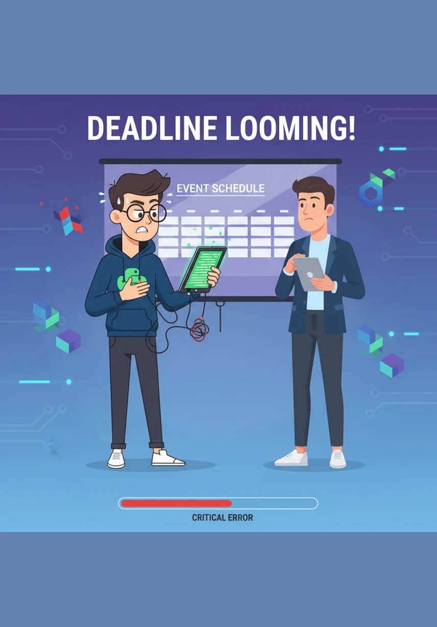 Alex realizes that users need help navigating the growing list of events, so he begins integrating an AI Recommendation System. He connects the platform to powerful AI APIs to act as a personal digital assistant for every user. This system is designed to learn what each person loves, from tech meetups to hidden art galleries.