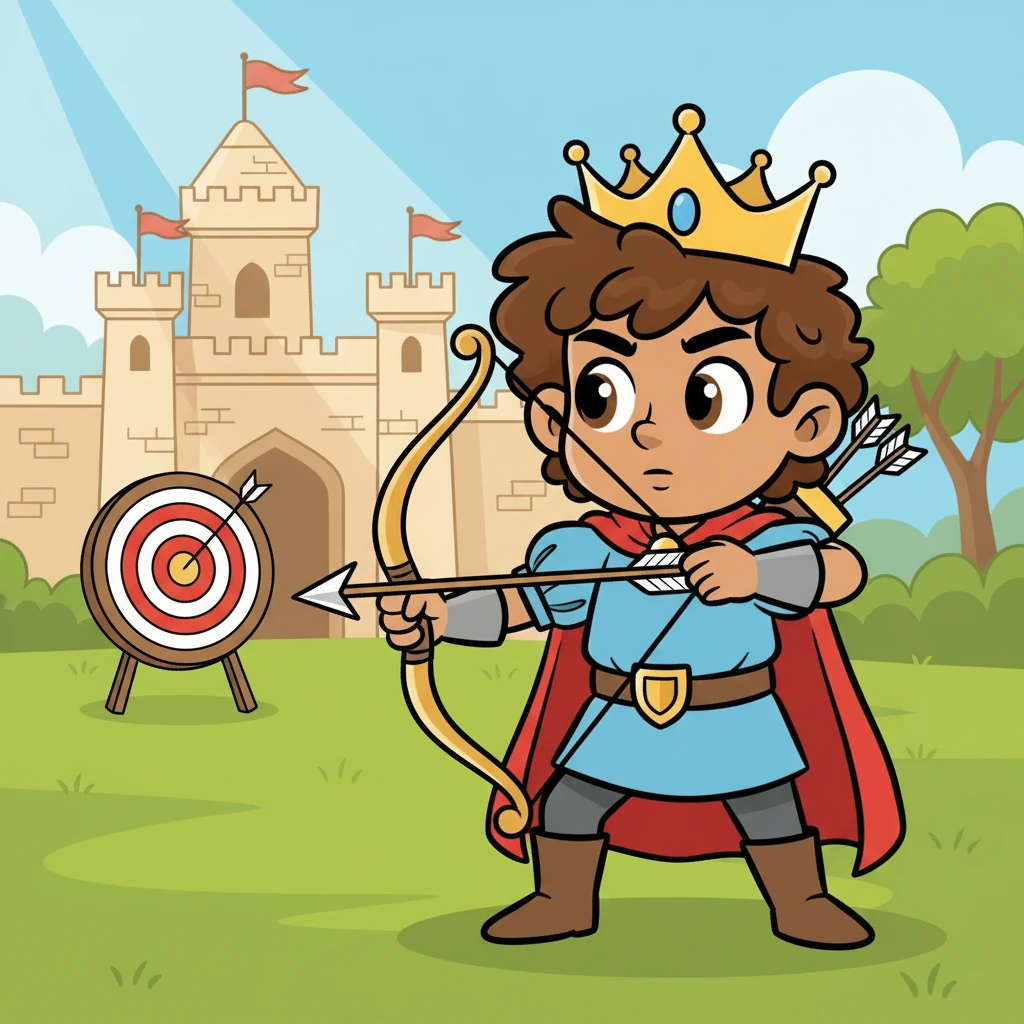 The Brave Archer: The Story of Arjuna - Moral education