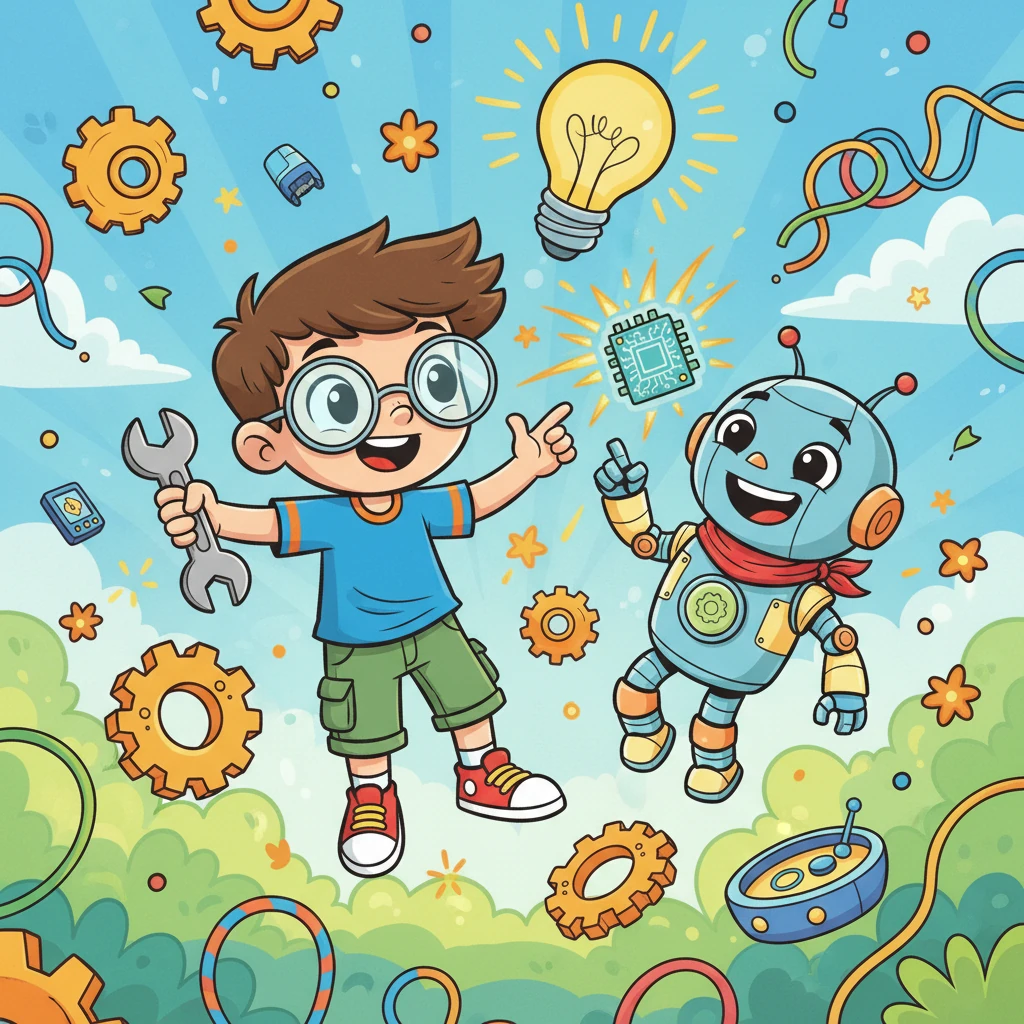 Arsen and Robo's Sparking Adventure - adventure