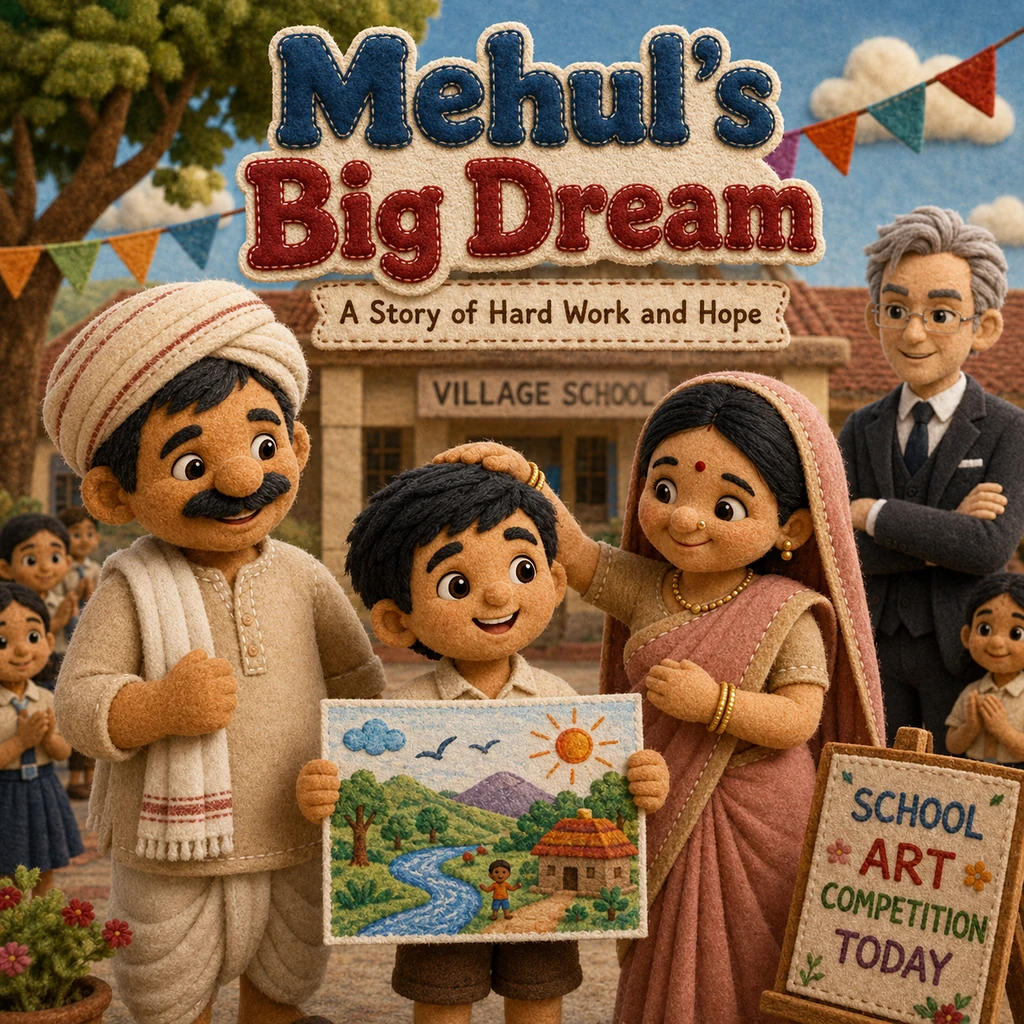 Mehul's Reward of Hard Work - educational