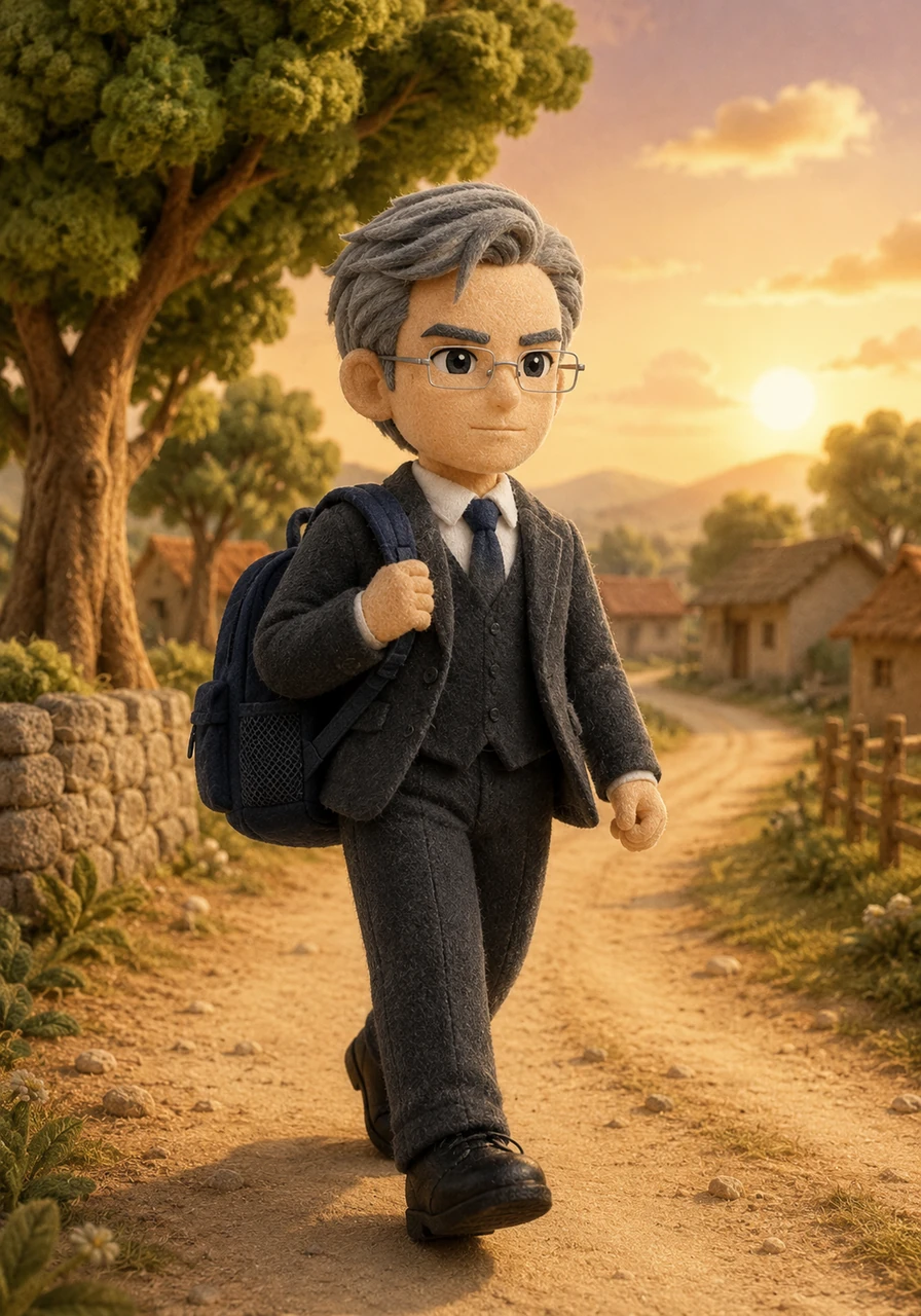 Time was precious to Mehul, and he never wasted a single moment. With his neatly packed bag slung over his shoulder, he walked briskly down the dusty village path, always arriving at school exactly on time.