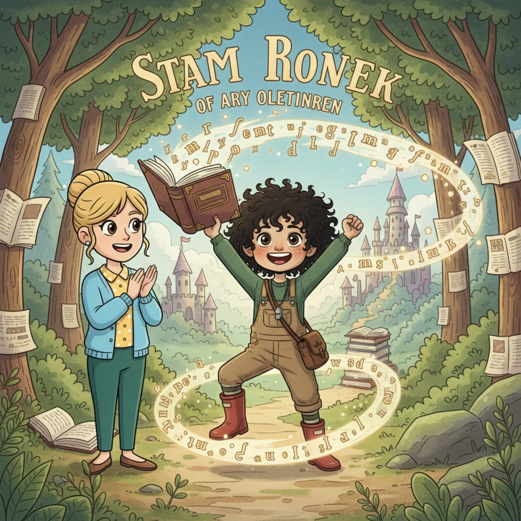 Sam the Super Reader - 教育故事