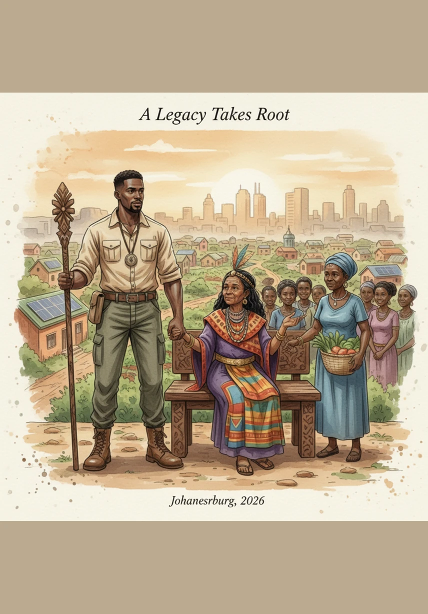 In the grey, smog-filled streets of 2026 Johannesburg, Rooney Guran stares at a world falling to corruption. Heartbroken and jobless, he stands by the edge of a murky river, feeling like a man out of time.