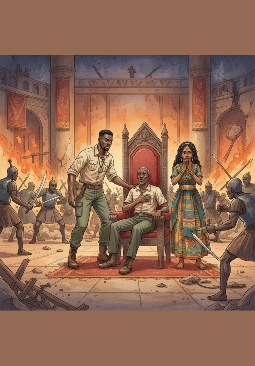 Chaos erupts as a rival kingdom launches a surprise attack, and the King falls victim to a deadly poison. Rooney realizes the dark history he remembered is beginning to unfold, and he is the only one who can change the course of destiny.