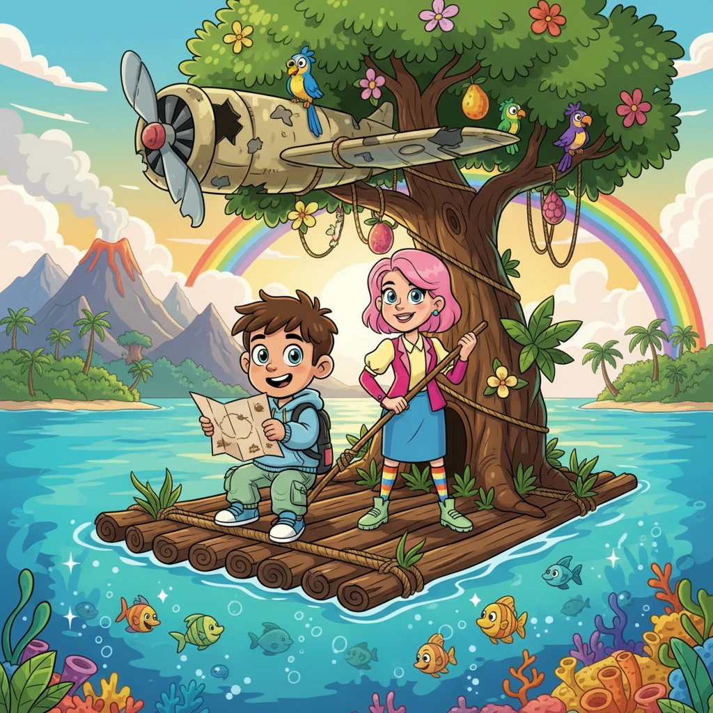 Leo and Ms. Willow's Island Adventure - adventure