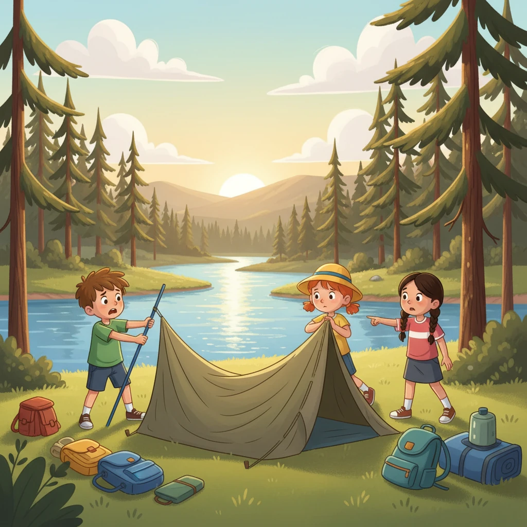 Camping disaster - Adventure stories
