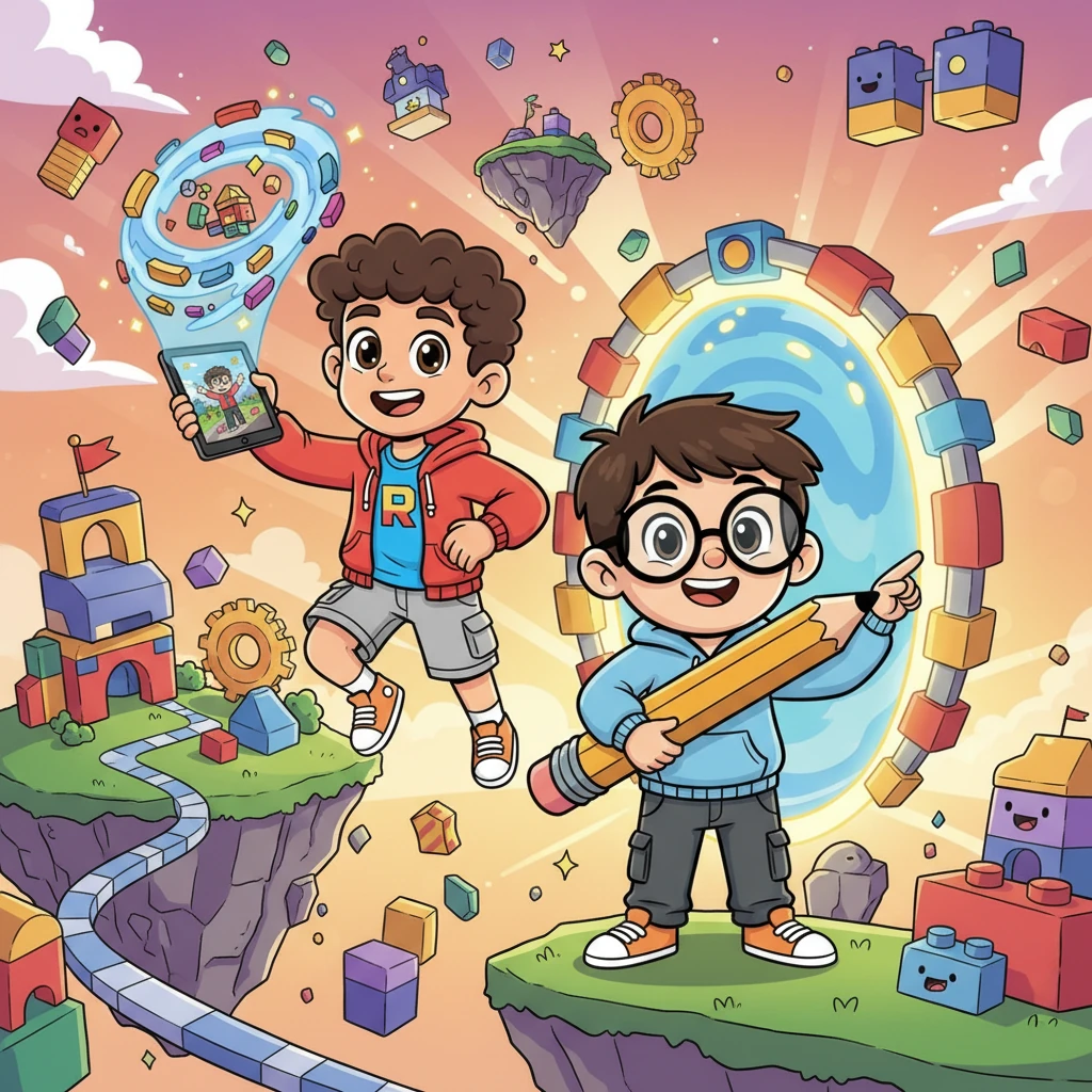 La Mágica Aventura de Roblox - educational