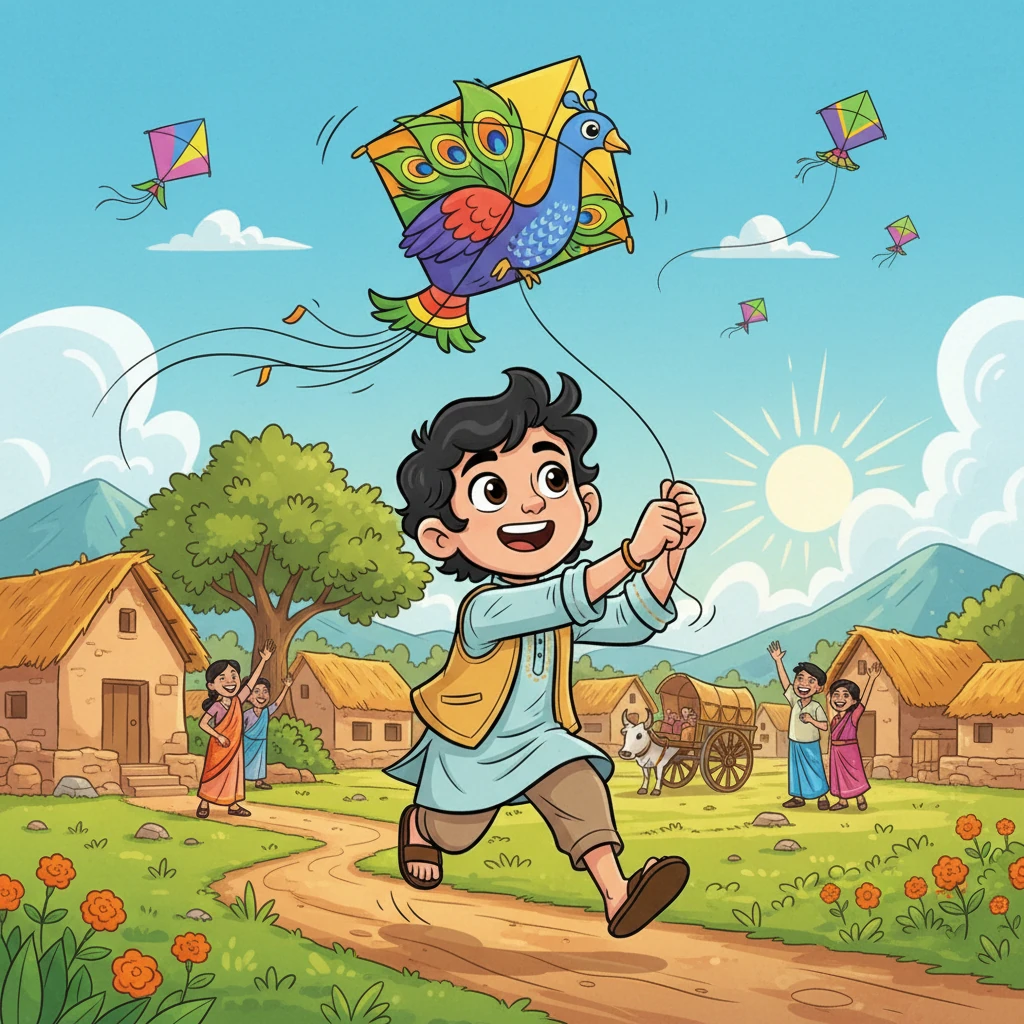 The Lost Kite of Anandpur