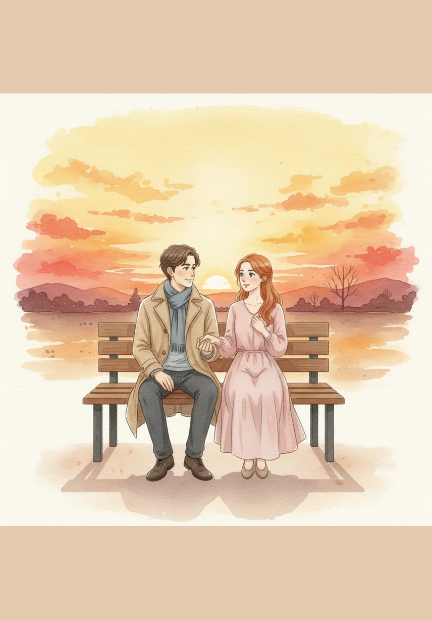 As the sun dipped below the horizon, painting the sky in hues of amber and violet, they shared their deepest dreams and fears. The world felt vast and intimidating, yet in that moment, everything they needed seemed to be right there within reach.