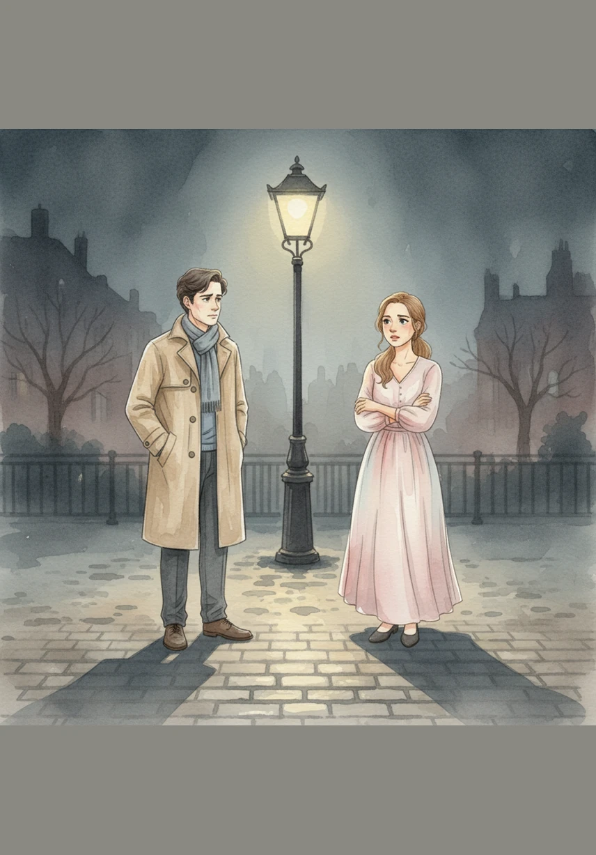 Not every day was golden, and eventually, sharp words were exchanged under the flicker of a cold streetlamp. The silence that followed was heavy and bitter, a stark contrast to the easy melodies of their earlier days together.