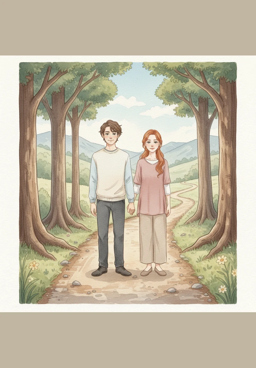 They began to build a world of their own, filled with shared books, messy cooking experiments, and quiet morning rituals. Their individual paths had merged into a single, winding trail that they walked hand-in-hand through every season.