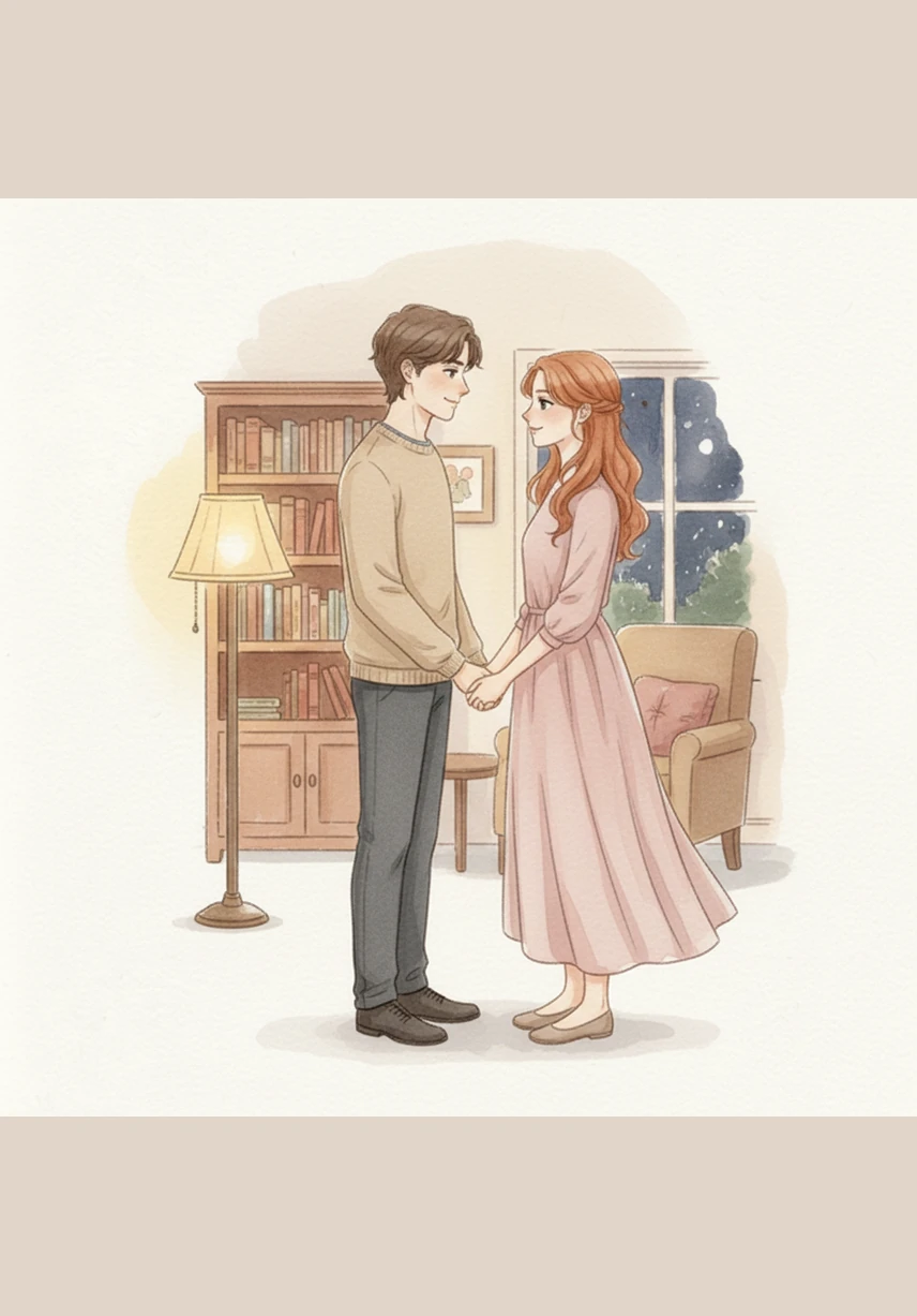 In the quiet of a late evening, surrounded by the soft glow of a lamp and the hum of the city, Oliver looked at Maya and felt a profound sense of peace. There was no need for grand gestures; the simple comfort of her presence was enough to still his soul.