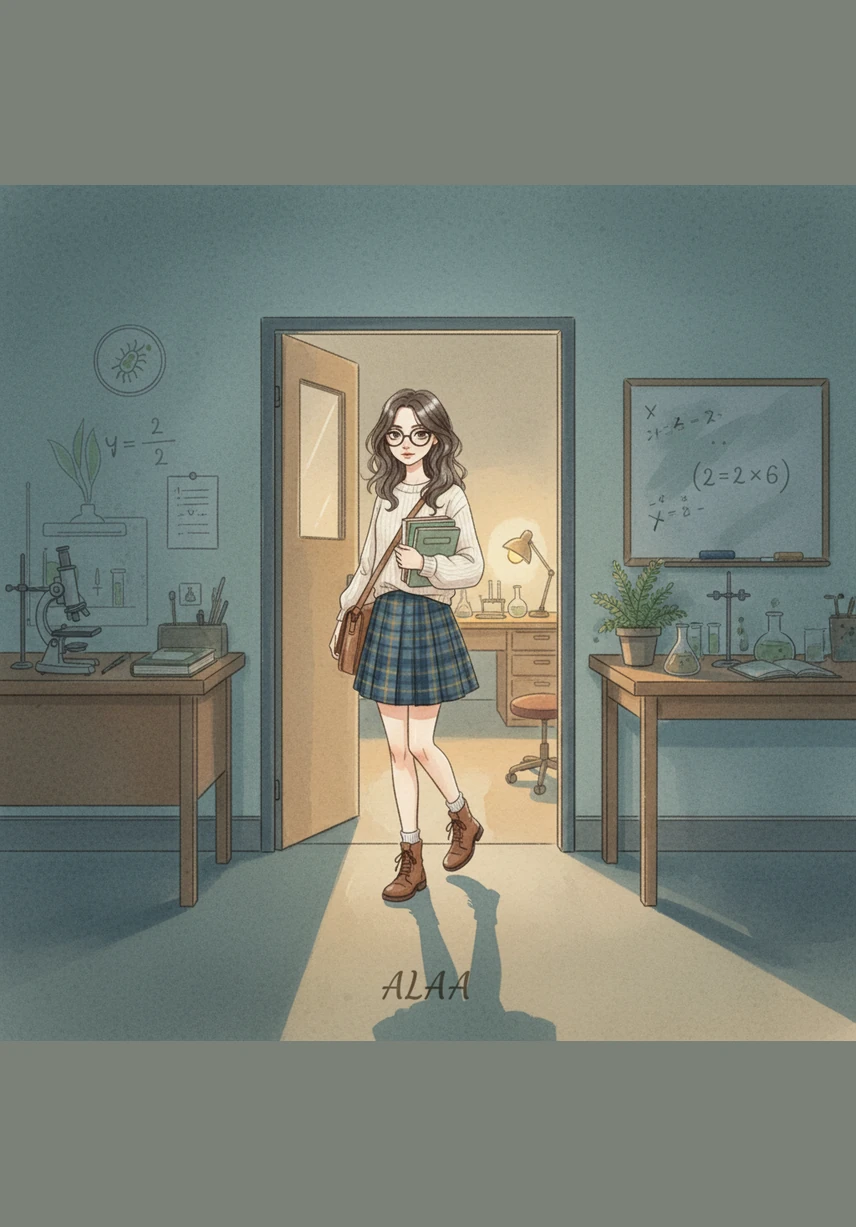 Alaa leaves the laboratory at the end of the day with a newfound spark of wonder in her eyes. She has realized that biology is not just a subject to memorize, but the very science that explains life and reveals its most beautiful secrets.