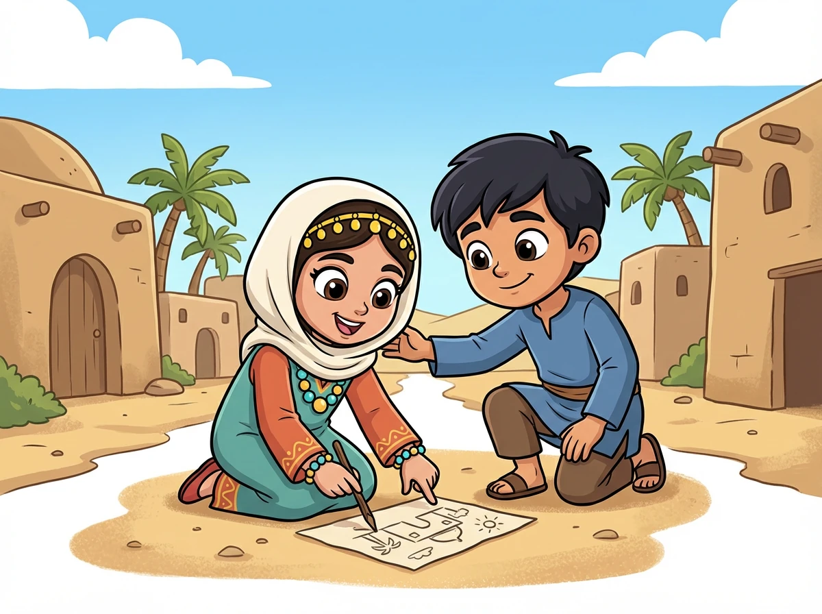 Amani mempunyai seorang sahabat baik bernama Zayd. Mereka sering berbincang tentang keburukan masyarakat mereka dan mencari jalan untuk memperbaikinya. Zayd seorang yang berani dan sentiasa menyokong Amani dalam setiap usahanya.