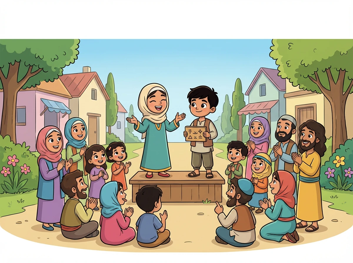 Berita tentang keberanian Amani dan Zayd tersebar luas di kalangan masyarakat. Ramai orang mula menyokong usaha mereka untuk mengubah masyarakat. Mereka mula mengajar orang ramai tentang nilai-nilai kemanusiaan dan kebaikan.