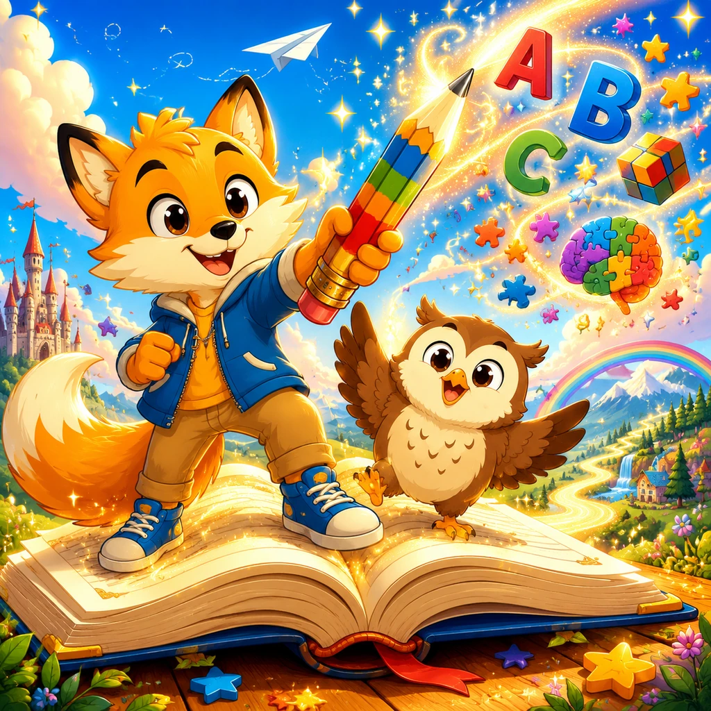 Leo's Magic Pencil: A Writing Adventure