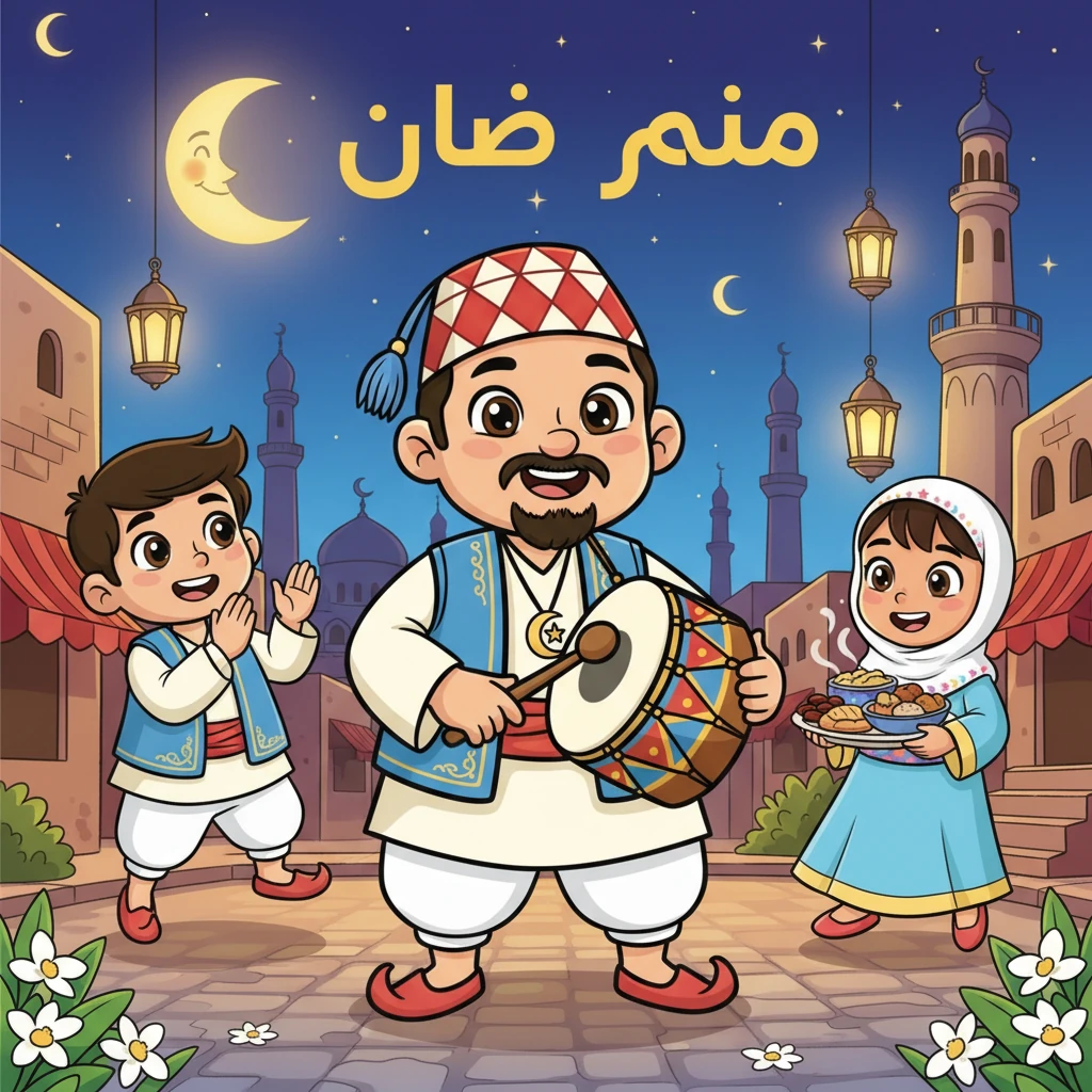 عمو كريم والسحور اللذيذ - 教育故事