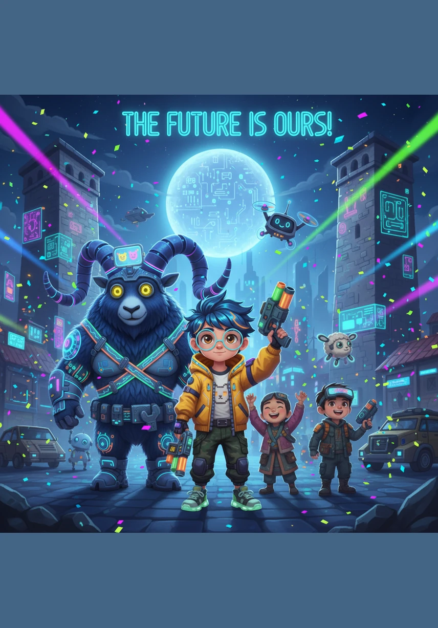 მადლიერმა სოფლის მცხოვრებლებმა დიდი ზეიმი გამართეს და ლუკას გარშემო ტრადიციული ფერხული წამოიწყეს. ყველამ იცოდა, რომ პატარა ბიჭმა და მისმა მუსიკამ სოფელი დიდ განსაცდელს გადაარჩინა.