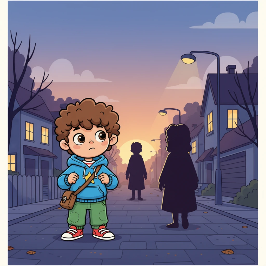 Lucas often wandered through the quiet neighborhood streets, his eyes scanning every distant figure with a hopeful heart. One evening, a tall silhouette caught his eye, making his heart race with a familiar longing. But as the person drew closer, Lucas’s shoulders slumped in disappointment; it was just a stranger passing by.