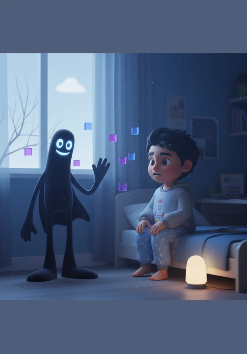 Aarav sat alone in his dimly lit bedroom, the soft glow of his bedside lamp casting long, flickering shadows against the walls. The world outside was silent, wrapped in the heavy stillness of the early morning hours as he scrolled mindlessly through his phone.