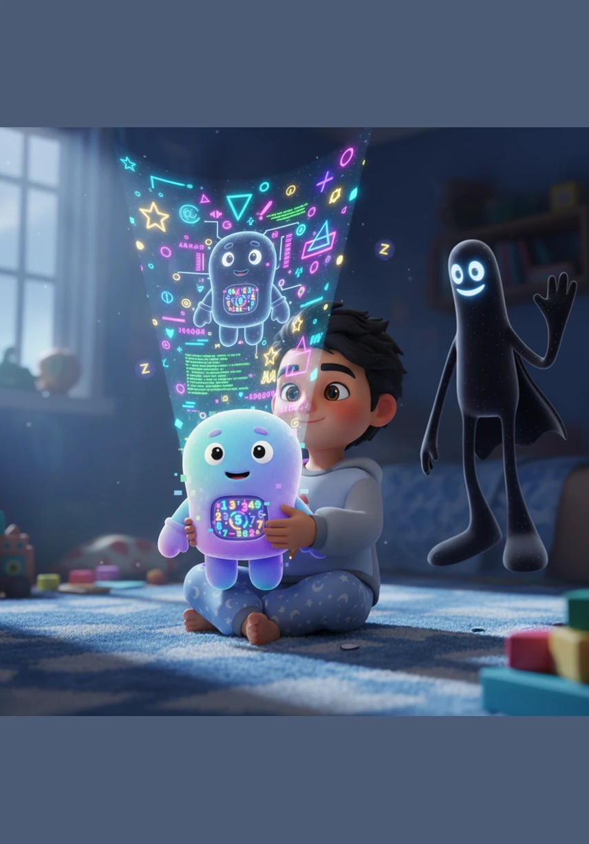 As his eyes adjusted to the reflection, he noticed something that made his breath catch in his throat. In the mirror, the bedroom door behind him was standing wide open, revealing the pitch-black void of the hallway beyond.