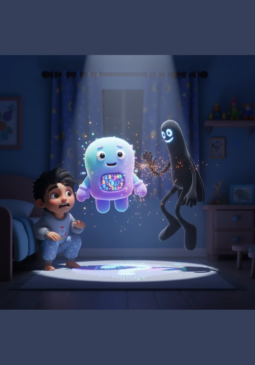 Paralyzed by fear, Aarav watched the reflection as a pale, slender hand gripped the edge of the doorframe in the mirror. He knew he had to act, his fingers tightening around the heavy brass base of his bedside lamp as he prepared to face the unknown.